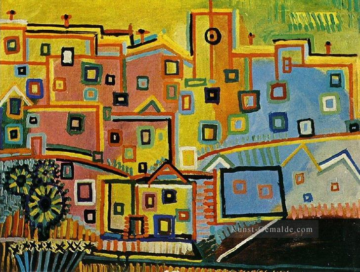 Maisons 1937 Kubismus Pablo Picasso Ölgemälde